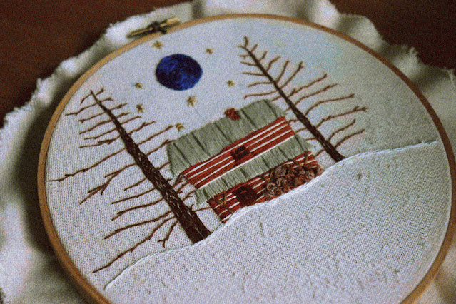 tiffany davidson - folk embroidery - strange art