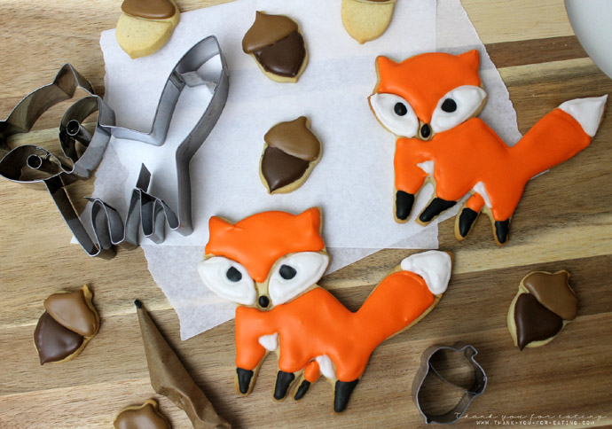 Fuchs-Cookies Fuchskekse