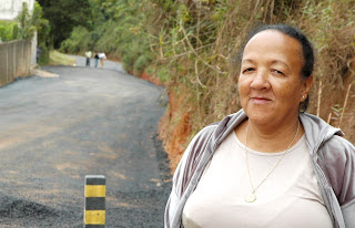 A merendeira Maria Isabel da Silva, apesar de não ser moradora, admitiu a necessidade da intervenção