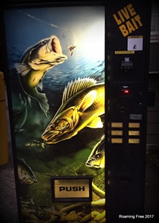 Bait vending machine