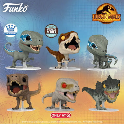 Jurassic World: Dominion Pop! Vinyl Figures by Funko