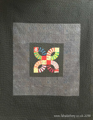 Pickle Dish quilt made by Sherry, quilted by Frances Meredith at Fabadashery Long Arm Quilting