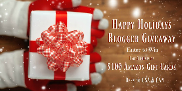 Happy Holidays, blogger giveaway, Amazon gift card