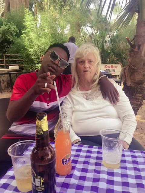  71-year-old Swedish ex-wife of Ugandan singer Guvnor Ace gets engaged to her 19-year-old lover
