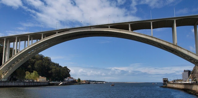 jiemve, Portugal, Porto, Vila Nova de Gaia, Douro, pont, Arribada, Cardoso, profil