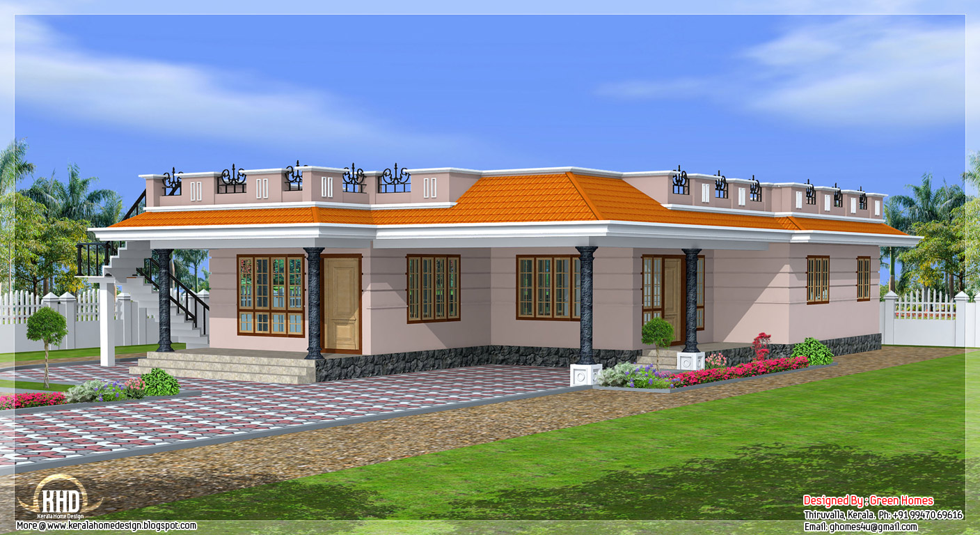 Single Story Exterior House Designs