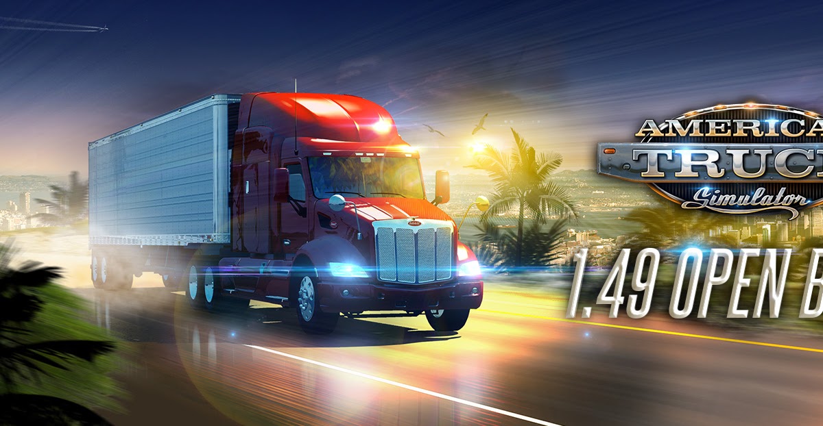 American Truck Simulator is running ads for real truck companies