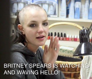 britney spears bald calva