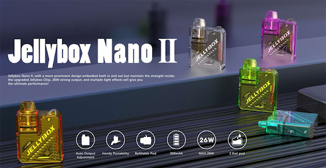 Rincoe Jellybox Nano II 2 Kit - Powerful and Practical!