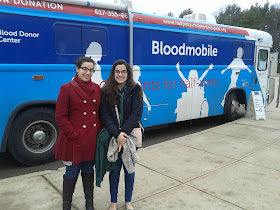 Giovanna and Olivia Sabini-Leite, seniors at Franklin High School, are coordinating blood drives