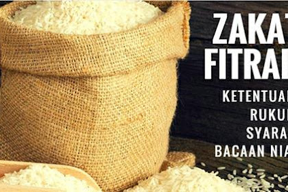 Niat Doa Zakat Fitrah Lengkap Untuk Diri Sendiri Dan Keluarga 