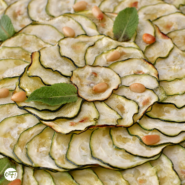 Tarte fine courgette boursin