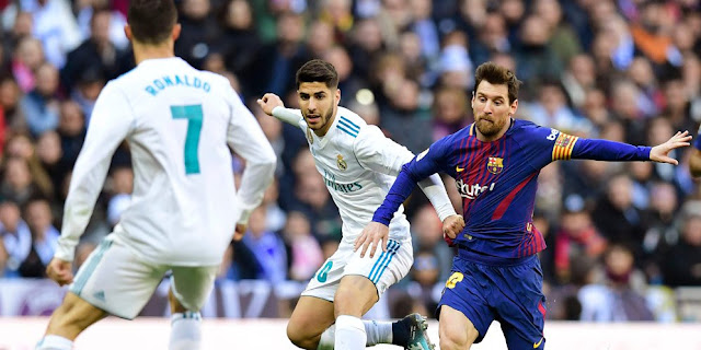 Jari Tengah untuk Lionel Messi di Laga El Clasico