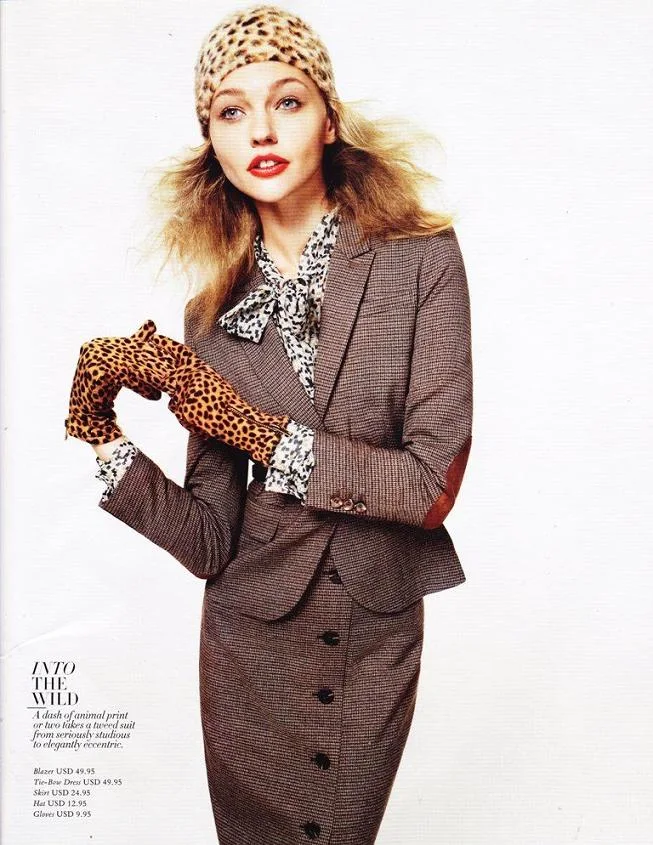 Sasha Pivovarova for H&M Magazine