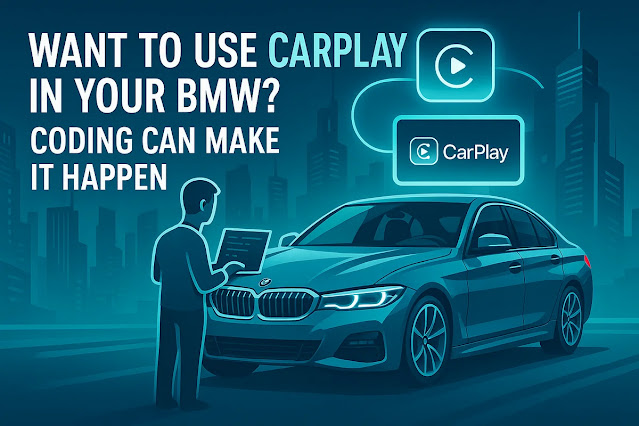 BMWでCarPlayを使いたい！その願い、コーディングで叶います