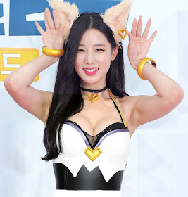 Berry Good Johyun (조현) at OGN's 'Game Dolympic' Red Carpet Event on Monday, 17 June 2019