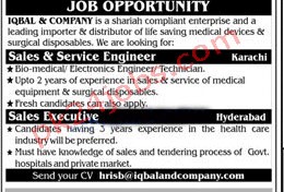 Iqbal & Company Jobs 2022 – Today Jobs 2022