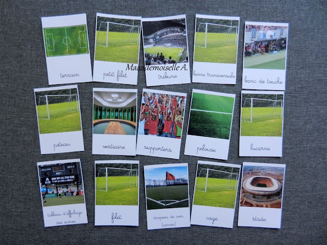 || Cartes de nomenclature et livret d'activités : Football (+ concours)