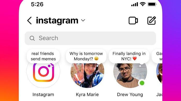 Pelajari cara menggunakan fitur Catatan Instagram yang baru