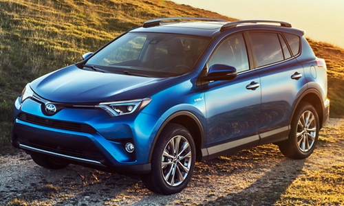 2016 Toyota RAV4 Blue Pearl Hybrid Elegant Design | TOYOTA ...