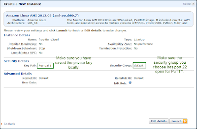 EC2 Linux Instance Details