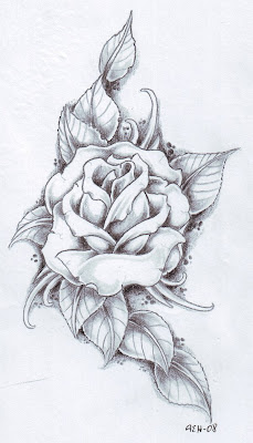 Black Rose Tattoo Designs