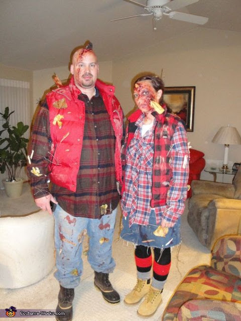 Zombie Couple Halloween