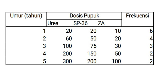 Pemupukan jeruk keprok