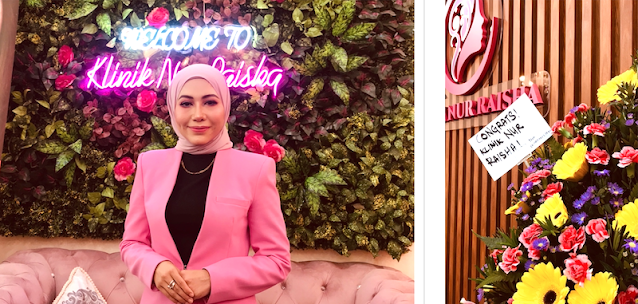 KLINIK NUR RAISHA SEDIAKAN RAWATAN AESTHETIC, TAWAR DISKAUN 10% SEMPENA HARI MALAYSIA