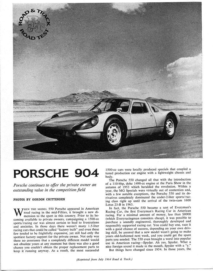 Why was I drawn to Porsches as a teenager The Porsche 904