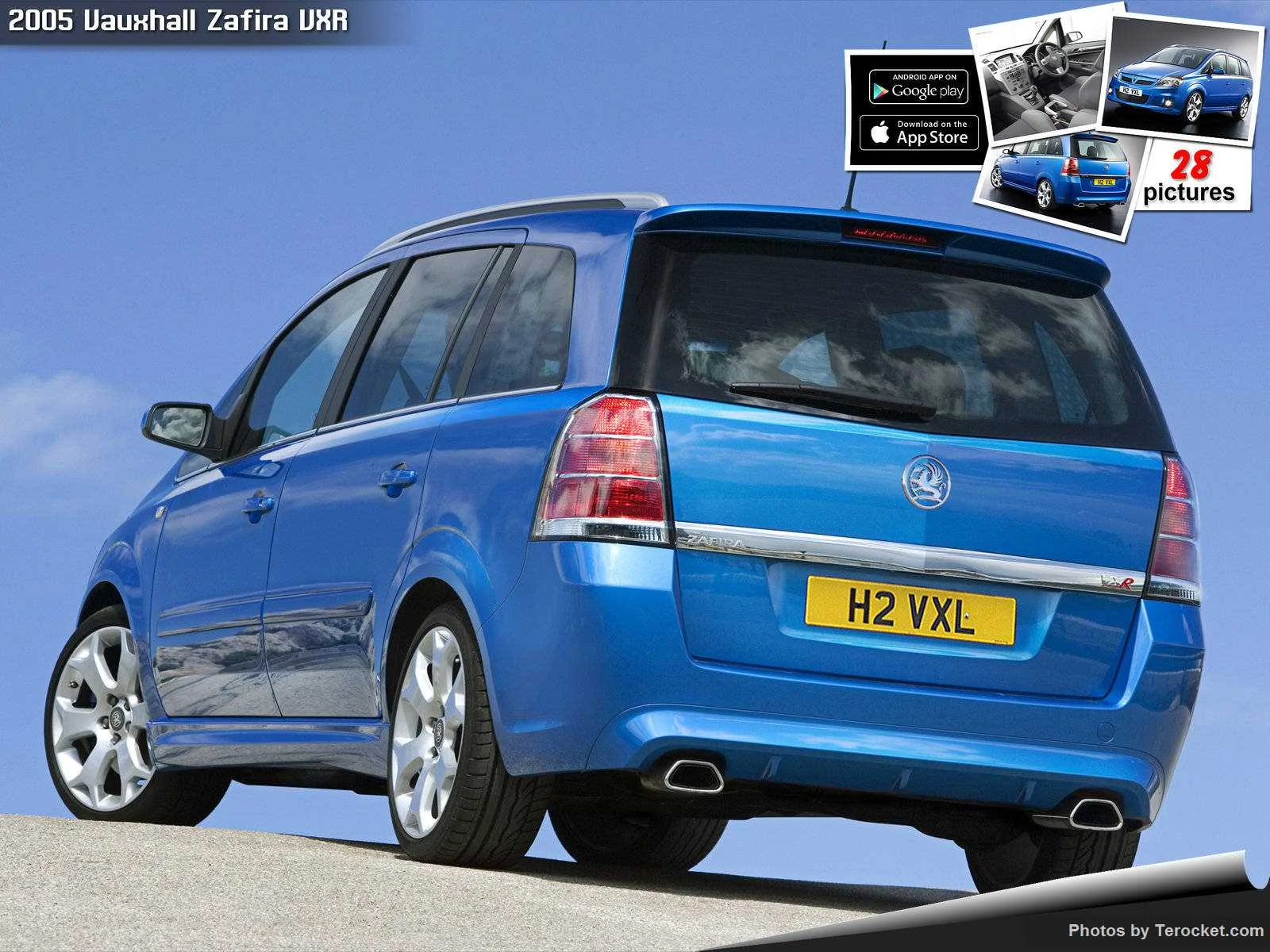 Hình ảnh xe ô tô Vauxhall Zafira VXR 2005 & nội ngoại thất