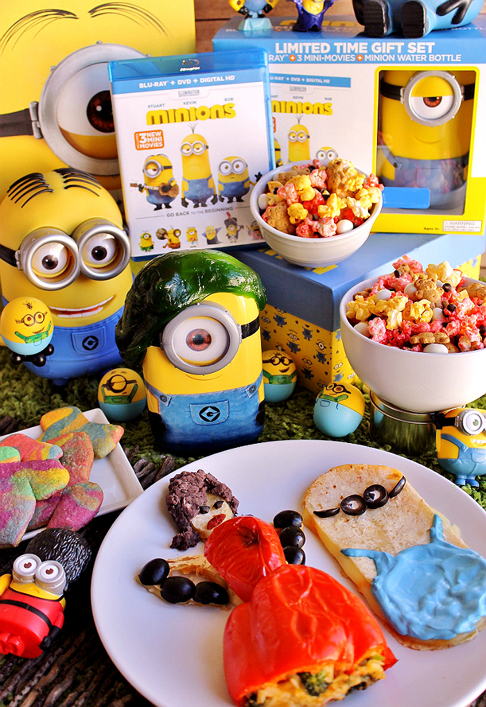 Host a #MinionsMovieNight gathering today with these fun and simple themed recipes and ideas! (Ad)