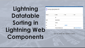 Lightning Datatable Sorting in Lightning Web Components