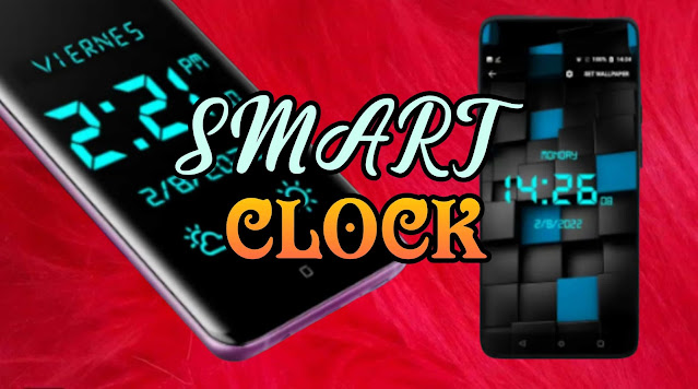 ➤ SMART CLOCK: Personaliza tu celular con un reloj gigante y lleva el tiempo contigo