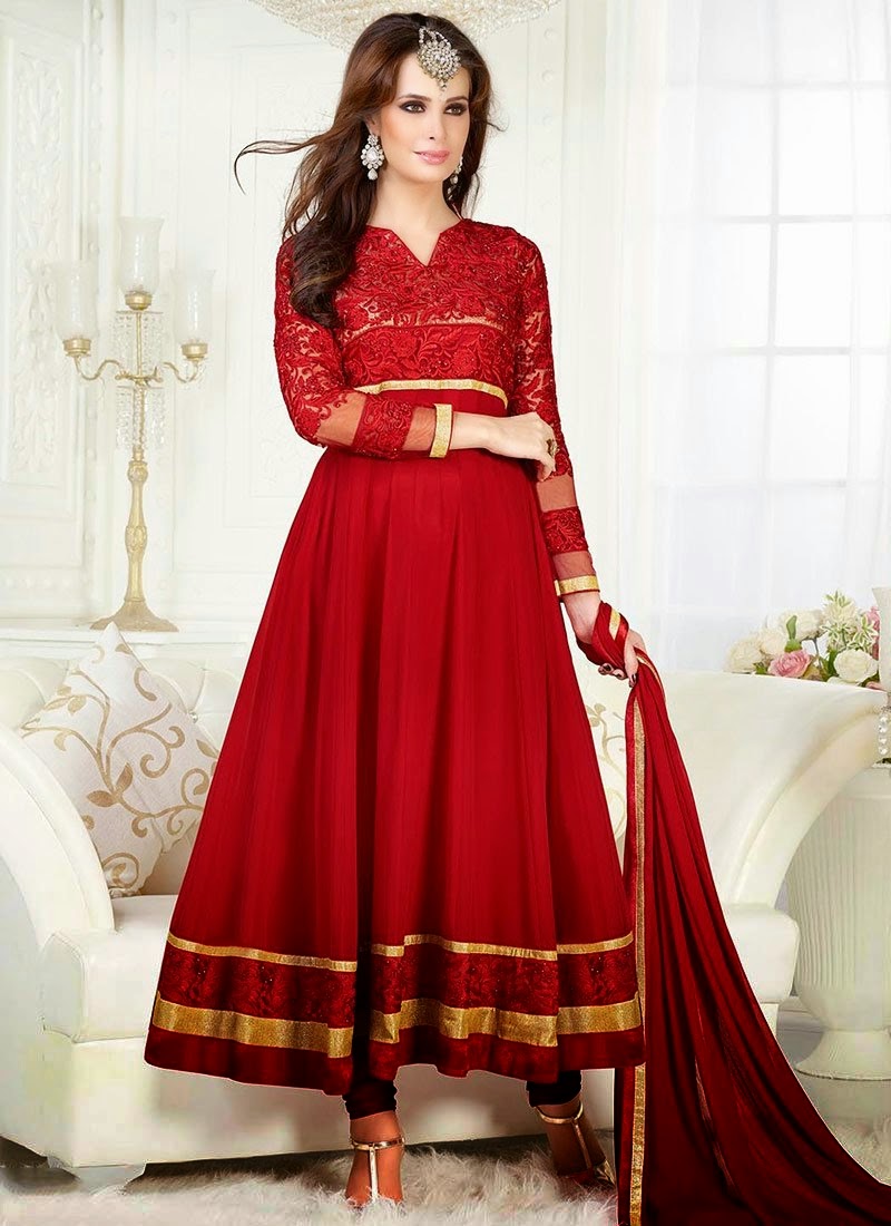 Enticing Georgette Ankle Length Anarkali