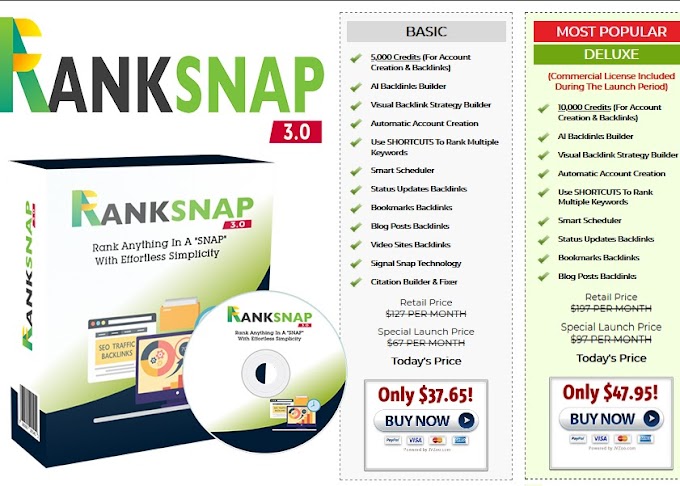 Buy RankSnap 3.0 (Use Best Coupon Code Available “rank6off”)