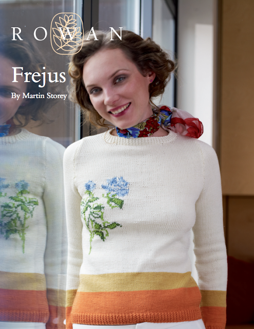 The Vintage Pattern Files Free 1950's Knitting Pattern 1950's Style Frejus Knitted Sweater