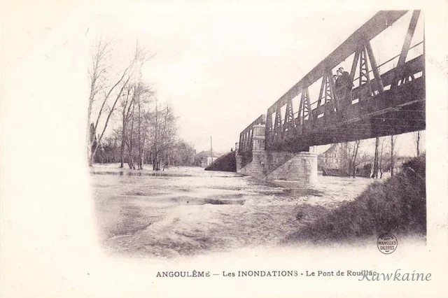 Angoulême inondations de 1904