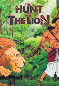 CLASSIC LEGEND: Praveen Kumar Radhakrishnan, also known as Radkris, produced a graphic novel based on Singapore's history. The Hunt For The Lion: The Two Kings borrows story elements from the tale of Sang Nila Utama.