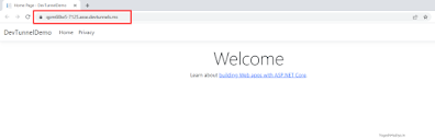 Debug Dot Net Core Project in Mobile Or Tablet using Dev Tunnels
