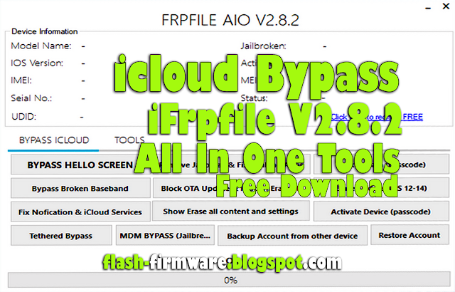 icloud Bypass iFrpfile All In One Tools V2.8.2 Update Free Download