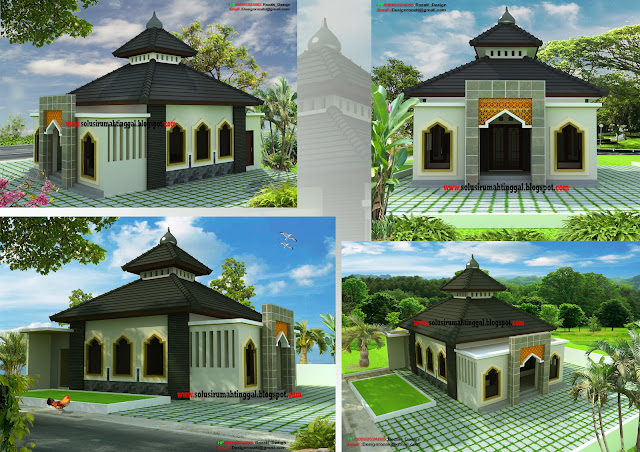 Desain Masjid Minimalis  Modern  Sesuai dengan Syariat Islam Informasi Desain dan Tipe Rumah