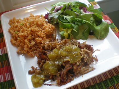 Crockpot Wednesday: Mexican Rice & Carnitas