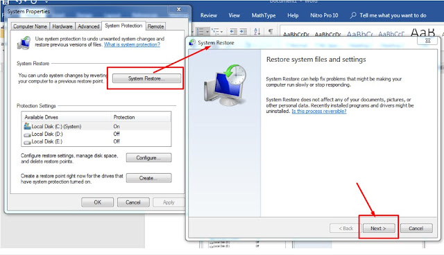 System Restore adalah salah satu fitur yang tersedia dalam Microsoft Windows yang bertujua Cara Melakukan System Restore di Windows 7, 8.1 dan 10 Lengkap dengan Gambar