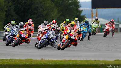 2011 MotoGP Race in Brno Czech Republic