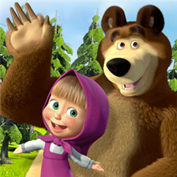 Gambar Lucu Kartun Marsha And The Bear Seru