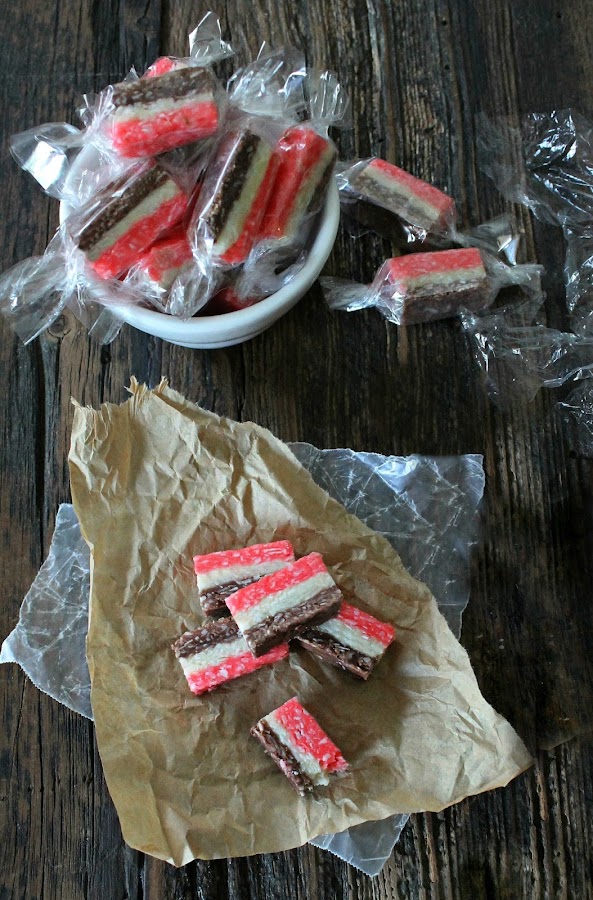 Neapolitan Coconut Bar