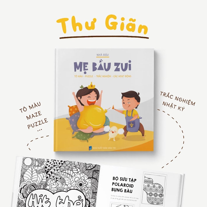 [A116] Activity book - Sách thai giáo hay cho tam cá nguyệt thứ nhất
