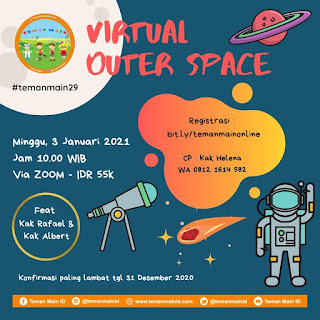 #temanmain29 : Virtual Tour Outer Space