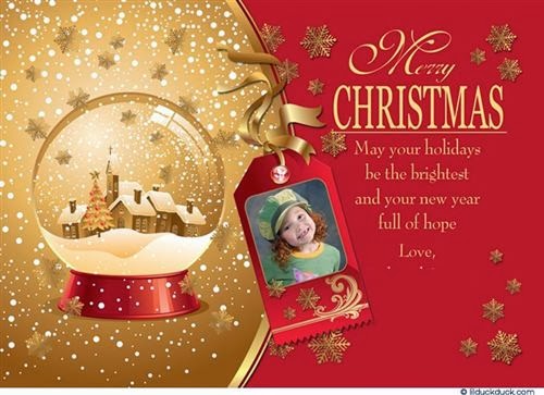 Free Merry Christmas Greetings Card With Sayings 2013